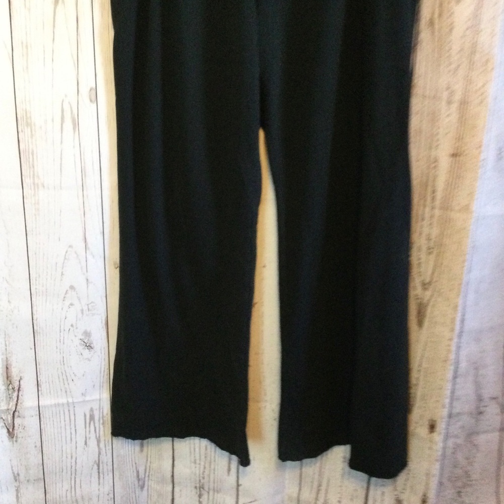 Victoria’s Secret Women's Black Wide-Leg Baggy Athletic Leisure Pants XL - Picture 8 of 9
